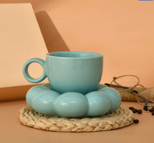 Load image into Gallery viewer, Macaron Colored Dreamy Styled Coffee Tea Cup Set