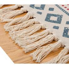 Load image into Gallery viewer, Morocco Cotton Hand Woven Printed Area Rugs
