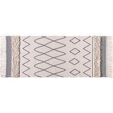 Load image into Gallery viewer, Nordic trend round suede carpet