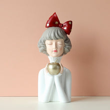 Load image into Gallery viewer, Morden Gorgeous Girl Resin Art Statue
