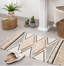 Load image into Gallery viewer, Nordic trend round suede carpet