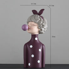 Load image into Gallery viewer, Nordic Morden Girl Art Statue