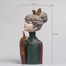 Load image into Gallery viewer, Nordic Morden Girl Art Statue