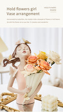 Load image into Gallery viewer, Nordic Butterfly Girl Model Vase