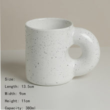 Load image into Gallery viewer, Nordic Ceramic Fat Handle Mug Set