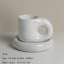 Load image into Gallery viewer, Nordic Ceramic Fat Handle Mug Set