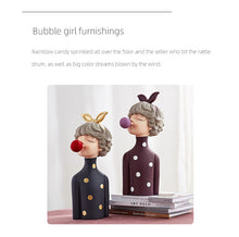 Load image into Gallery viewer, Nordic Morden Girl Art Statue