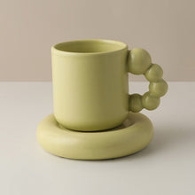 Load image into Gallery viewer, Nordic mug set- Bubble Handle Cup Set- Fairly bubble coffee and tea cup