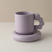 Load image into Gallery viewer, Nordic mug set- Bubble Handle Cup Set- Fairly bubble coffee and tea cup