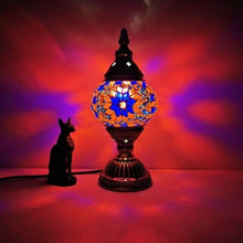 Load image into Gallery viewer, Handmade Turkish Stained Glass Table Lamp
