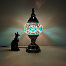 Load image into Gallery viewer, Handmade Turkish Stained Glass Table Lamp
