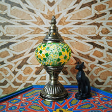 Load image into Gallery viewer, Handmade Turkish Stained Glass Table Lamp
