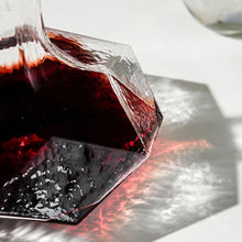 Load image into Gallery viewer, Glass Wine Decanter - Irregular form crystal glass wine decanter- Red Wine Aerator and Gifts
