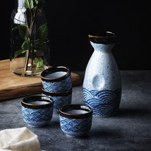 Load image into Gallery viewer, Japanese Style Ceramic Sake Set
