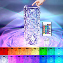 Load image into Gallery viewer, Crystal Lamp Touch Table Light
