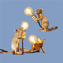 Load image into Gallery viewer, Nordic Rat Mouse Table Lamp
