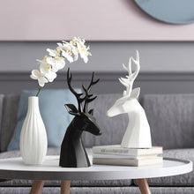 Load image into Gallery viewer, Deer Figurine resin for office home Garden desk decoration
