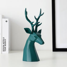 Load image into Gallery viewer, Deer Figurine resin for office home Garden desk decoration
