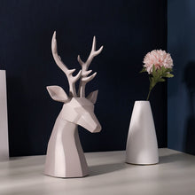 Load image into Gallery viewer, Deer Figurine resin for office home Garden desk decoration
