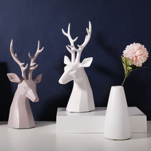 Load image into Gallery viewer, Deer Figurine resin for office home Garden desk decoration
