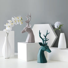 Load image into Gallery viewer, Deer Figurine resin for office home Garden desk decoration
