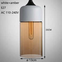 Load image into Gallery viewer, Nordic Modern loft hanging Glass Pendant Lamp
