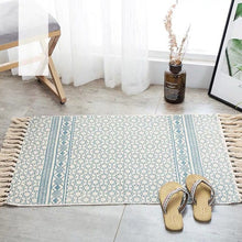 Load image into Gallery viewer, Morocco Cotton Hand Woven Printed Area Rugs
