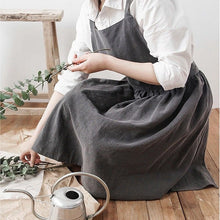 Load image into Gallery viewer, Women Lady Skirt Style Cotton Apron
