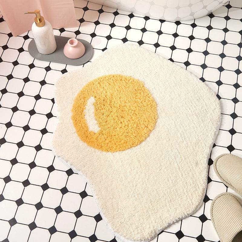 Funny Egg Bathroom Rug