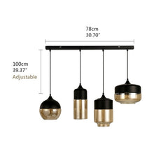 Load image into Gallery viewer, Nordic Modern loft hanging Glass Pendant Lamp
