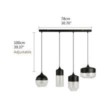 Load image into Gallery viewer, Nordic Modern loft hanging Glass Pendant Lamp
