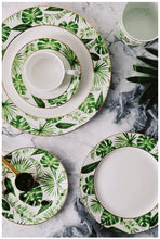 Load image into Gallery viewer, Beauty Gold European Style Green Plants Tableware
