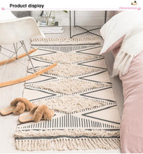 Load image into Gallery viewer, Nordic trend round suede carpet
