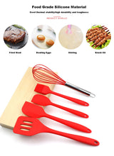 Load image into Gallery viewer, 6pcs Food Grade Silicone Kitchen Cooking Tools
