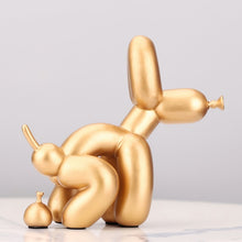 Load image into Gallery viewer, Creative Poop Balloon Dog Statue
