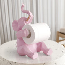 Load image into Gallery viewer, Animal statue Craft Toilet Paper Holder
