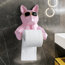 Load image into Gallery viewer, Animal tissue box Statue Figurine Hanging toilet paper holder
