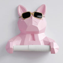 Load image into Gallery viewer, Animal tissue box Statue Figurine Hanging toilet paper holder
