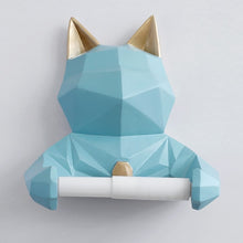 Load image into Gallery viewer, Animal tissue box Statue Figurine Hanging toilet paper holder
