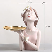 Load image into Gallery viewer, Nordic Butterfly Girl Model Vase
