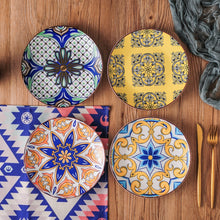 Load image into Gallery viewer, Jasmin Pattern Porcelain Tableware Dinner Set
