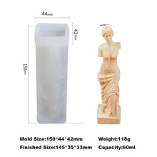 Load image into Gallery viewer, Rome Pillar Candle Molds
