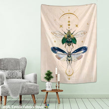 Load image into Gallery viewer, Nordic Psychedelic Butterfly Tapestry
