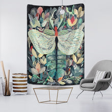 Load image into Gallery viewer, Nordic Psychedelic Butterfly Tapestry
