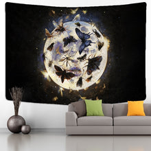 Load image into Gallery viewer, Nordic Psychedelic Butterfly Tapestry
