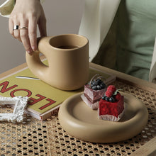 Load image into Gallery viewer, Nordic Ceramic Fat Handle Mug Set
