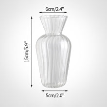 Load image into Gallery viewer, Nordic Glass Flower Vase Bubble Bottle Shaped
