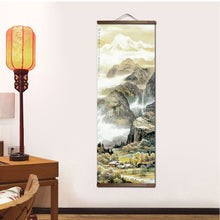 Load image into Gallery viewer, Chinese Traditional Style Four Seasons Landscape Canvas
