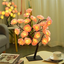 Load image into Gallery viewer, LED Table Lamp Rose Flower Tree Lights
