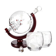 Load image into Gallery viewer, Whiskey Decanter Crystal Glass Set
